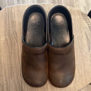 Dansko Men's Rich Brown Slip-On Loafers